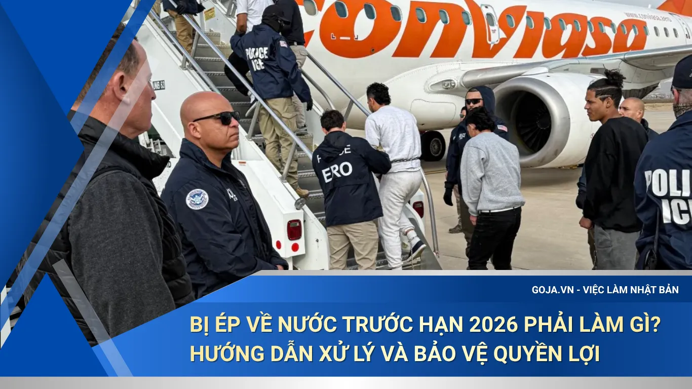 Bị ép về nước trước hạn 2026 phải làm gì? Hướng dẫn xử lý và bảo vệ quyền lợi